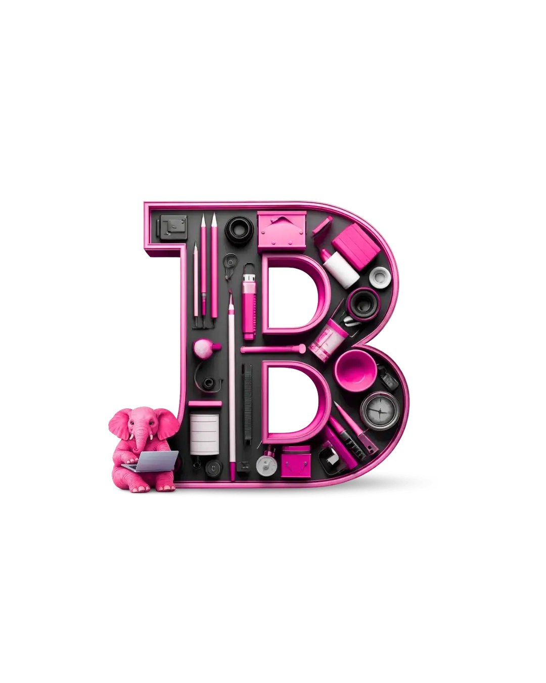B