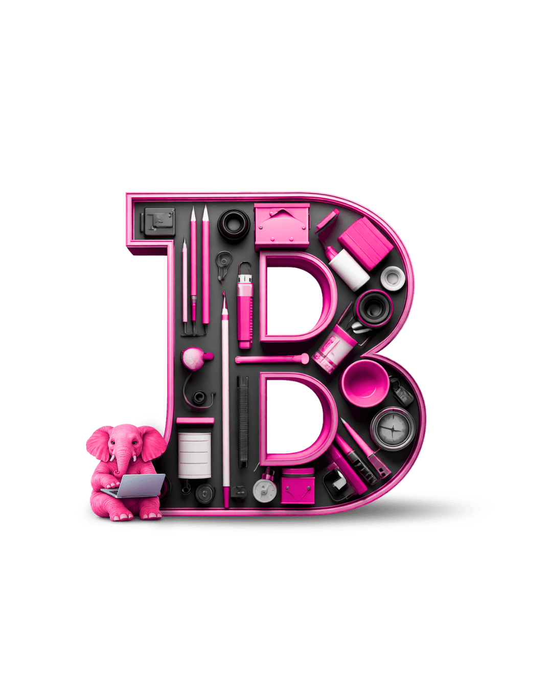 B
