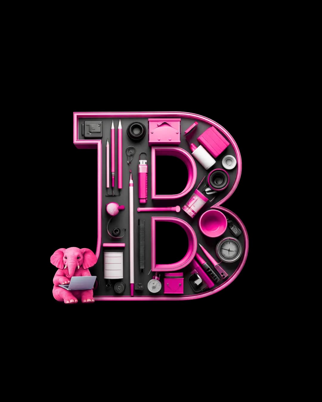 B